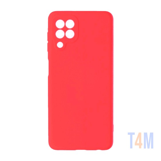 Capa de Silicone para Samsung Galaxy A42 5G Vermelho